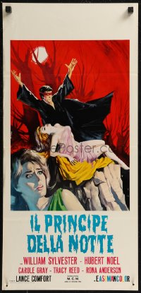 8j1081 DEVILS OF DARKNESS Italian locandina 1966 English horror, cool artwork by Casaro!