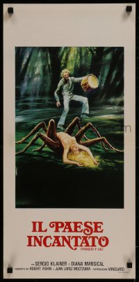8j1099 FANDO & LIS Italian locandina 1980 Alejandro Jodorowsky, Mafe art of topless spider woman!