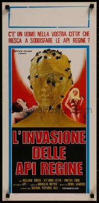 8j1146 INVASION OF THE BEE GIRLS Italian locandina 1976 sexy girl smothered in honey by Nistri!