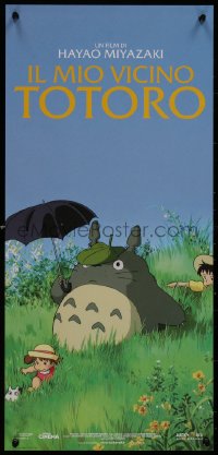 8j1189 MY NEIGHBOR TOTORO Italian locandina 2009 classic Hayao Miyazaki anime cartoon, great image!