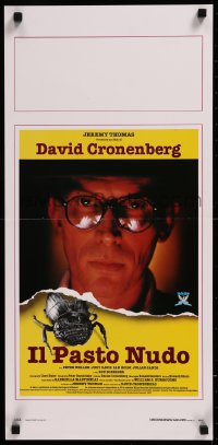 8j1190 NAKED LUNCH Italian locandina 1992 David Cronenberg, Peter Weller, different image!