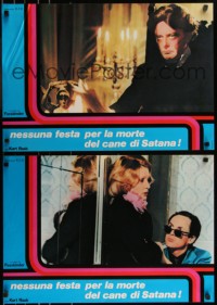 8j0952 SATAN'S BREW group of 6 Italian 18x26 pbustas 1981 Satansbraten, Rainer Werner Fassbinder!
