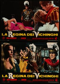 8j0771 VIKING QUEEN group of 11 Italian pbustas 1967 different images of Carita in title role!