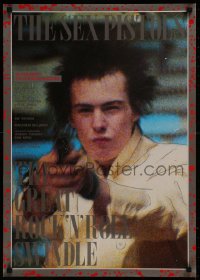 8j0518 GREAT ROCK 'N' ROLL SWINDLE Japanese 1990 Sex Pistols' punk Sid Vicious pointing gun!