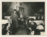 8k0052 BERTH MARKS 8x10.25 still 1929 Stan Laurel doesn't realize Oliver Hardy has fallen, rare!
