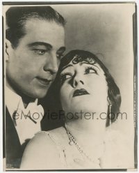 8k0056 BEYOND THE ROCKS 8x10 still 1922 best portrait of Gloria Swanson & Rudolph Valentino!