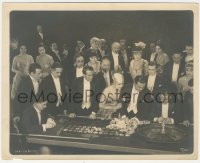 8k0081 CAMILLE deluxe 8x10 still 1921 Valentino & Nazimova gambling at roulette in casino by Rice!