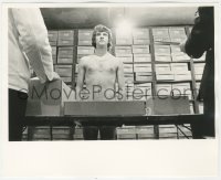 8k0094 CLOCKWORK ORANGE deluxe 8x10 still 1972 naked Malcolm McDowell entering prison, Kubrick!