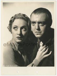 8k0100 CRIME & PUNISHMENT 8x11 key book still 1935 Peter Lorre & Tala Birell by Irving Lippman!