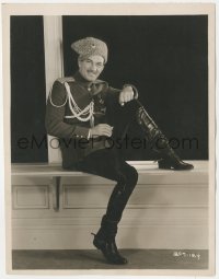 8k0117 DISHONORED 8x10 key book still 1931 wonderful posed portrait of Victor McLaglen in uniform!