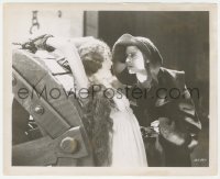 8k0120 DON JUAN 8.25x10 still 1926 close up of hooded John Barrymore torturing young Mary Astor!