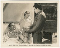 8k0149 FAREWELL TO ARMS 8x10.25 still 1932 Gary Cooper in hospital bed by Helen Hayes & Jack La Rue!