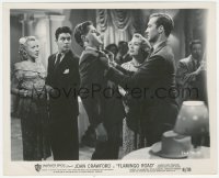 8k0152 FLAMINGO ROAD 8.25x10 still 1949 Joan Crawford by Zachary Scott threatening Ish Kabibble!