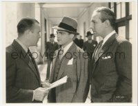 8k0164 G-MEN 8x10 key book still 1935 James Cagney between Robert Armstrong & Lloyd Nolan!