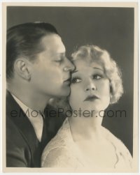8k0215 INSIDE THE LINES 8x10 still 1930 Betty Compson wants to tell Ralph Forbes everything!