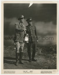 8k0220 ISLE OF THE DEAD 8x10.25 still 1945 full-length Boris Karloff in uniform by Marc Cramer!