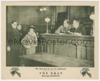 8k0070 BRAT 8x10 LC 1919 young Alla Nazimova has no use for policemen in courtroom, rare!