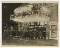 8k0256 LILAC TIME candid 8x10 still 1928 great image of crowded theater front at the movie premiere!