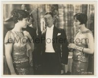 8k0274 MAGNIFICENT FLIRT 7.75x9.75 still 1928 Ned Sparks with Florence Vidor & Marietta Milner!