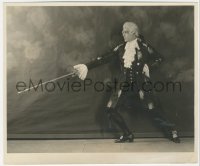 8k0295 MONSIEUR BEAUCAIRE deluxe 8x9.5 still 1924 great portrait of Rudolph Valentino with rapier!