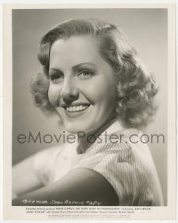 8k0300 MR. SMITH GOES TO WASHINGTON 8x10 still 1939 head & shoulders portrait of pretty Jean Arthur!