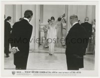 8k0303 MY FAIR LADY 8x10.25 still 1964 Harrison watches Audrey Hepburn make her entrance at the ball!