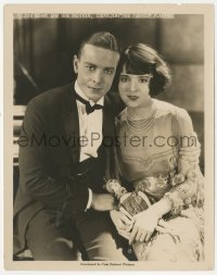 8k0333 PERFECT FLAPPER candid 8x10.25 still 1924 Colleen Moore with her actor brother Cleve Moore!