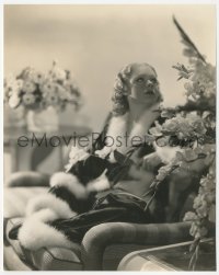 8k0340 POOR LITTLE RICH GIRL 7.25x9.25 still 1936 Alice Faye in her favorite chair by Kornman!