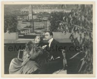 8k0376 SAUCE FOR THE GOOSE 8.25x10 still 1918 Constance Talmadge & Harland Tucker look at the sky!