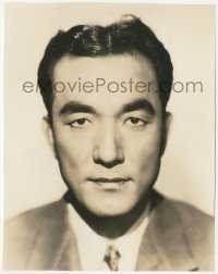 8k0380 SESSUE HAYAKAWA 7.5x9.5 still 1931 first Asian actor to attain film stardom by Richee!
