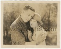 8k0390 SINGER JIM MCKEE 8x10 still 1924 close up of William S. Hart hugging Phyllis Haver!
