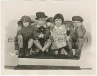 8k0394 SKIPPY 8x10.25 still 1931 JAckie Cooper, Robert Coogan, Mitzi Green & Jackie Searl portrait!