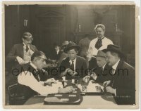 8k0410 STRANGE BOARDER 8x10 still 1920 Will Rogers playing faro in gambling casino, very rare!