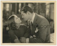 8k0420 SUSAN LENOX: HER FALL & RISE 8x10 still 1931 romantic c/u of Greta Garbo & Clark Gable!