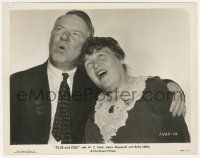 8k0450 TILLIE & GUS 8x10.25 still 1933 great close up of W.C. Fields & Alison Skipworth singing!