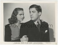 8k0460 TOUGH AS THEY COME 8x10.25 still 1942 great close up of Billy Halop & pretty Helen Parrish!