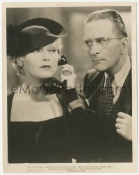 8k0463 TWO FOR TONIGHT 8x10.25 still 1935 c/u of Lynne Overman glaring at Mary Boland with phone!