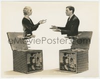 8k0473 UP POPS THE DEVIL 8x10.25 still 1931 Carole Lombard, Norman Foster, jack-in-the-box FX image!