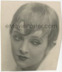 8k0484 WHAT PRICE BEAUTY 7.5x8.75 still 1928 sexy young Myrna Loy with short hairstyle by Waxman!