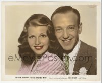 8k0020 YOU'LL NEVER GET RICH color-glos 8x10 still 1941 best Rita Hayworth & Fred Astaire portrait!
