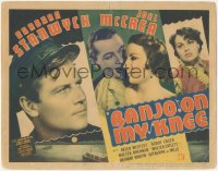 8k0570 BANJO ON MY KNEE TC 1936 sailor Joel McCrea in love with beautiful Barbara Stanwyck!