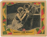8k0790 BEHOLD THIS WOMAN LC 1924 c/u of pretty Irene Rich comforting devastated man, ultra rare!