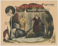 8k0807 BOBBED HAIR LC 1925 Marie Prevost & Louise Fazenda scared by Emily Fitzroy screaming in bed!
