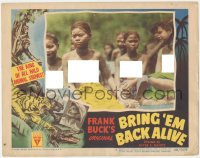 8k0819 BRING 'EM BACK ALIVE LC #6 R1948 Frank Buck safari, close up of topless Malaya native women!