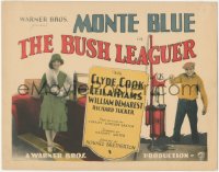 8k0581 BUSH LEAGUER TC 1927 Monte Blue invents a better gas pump, and he is a star baseball pitcher!
