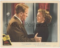8k0826 CASS TIMBERLANE LC #2 1948 Lana Turner tells Spencer Tracy she wants to live her own life!
