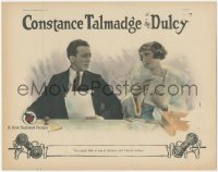 8k0881 DULCY LC 1923 Constance Talmadge is a big help to Jack Mulhall in business, ultra rare!