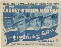 8k0598 FIGHTING 69th TC R1948 soldiers James Cagney, Pat O'Brien & Dennis Morgan full of fight & fun!