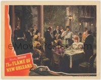 8k0900 FLAME OF NEW ORLEANS LC 1941 Marlene Dietrich & Roland Young get married, Rene Clair directed