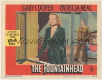 8k0904 FOUNTAINHEAD LC #2 1949 Patricia Neal as Dominique Francon with Raymond Massey as Gail Wynand!